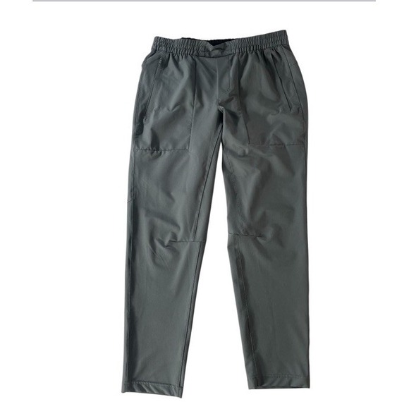 Berkley‎ Jensen Insulated Pants Men's Medium Gray Elastic Waist Outdoor Workwear - Picture 1 of 6